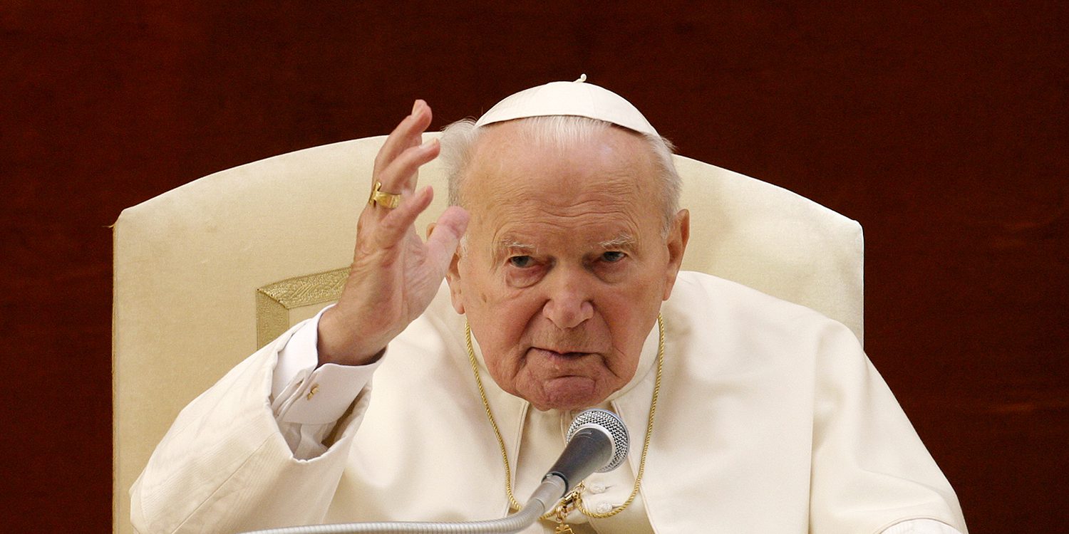 Pope John II Blessing