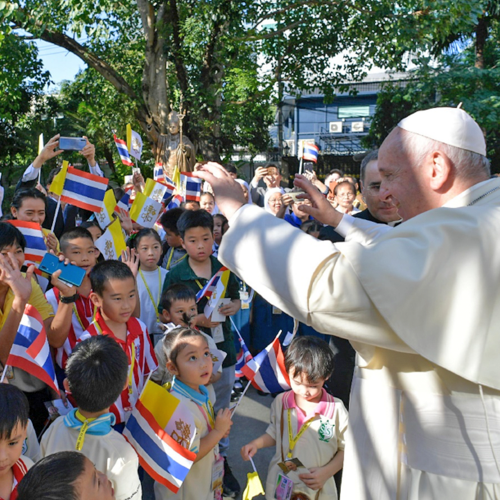 Pope Francis and Children - 2