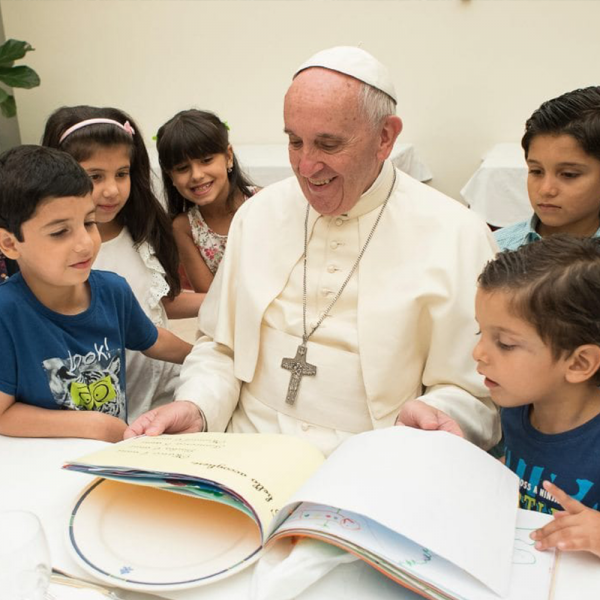 Pope Francis and Children - 3
